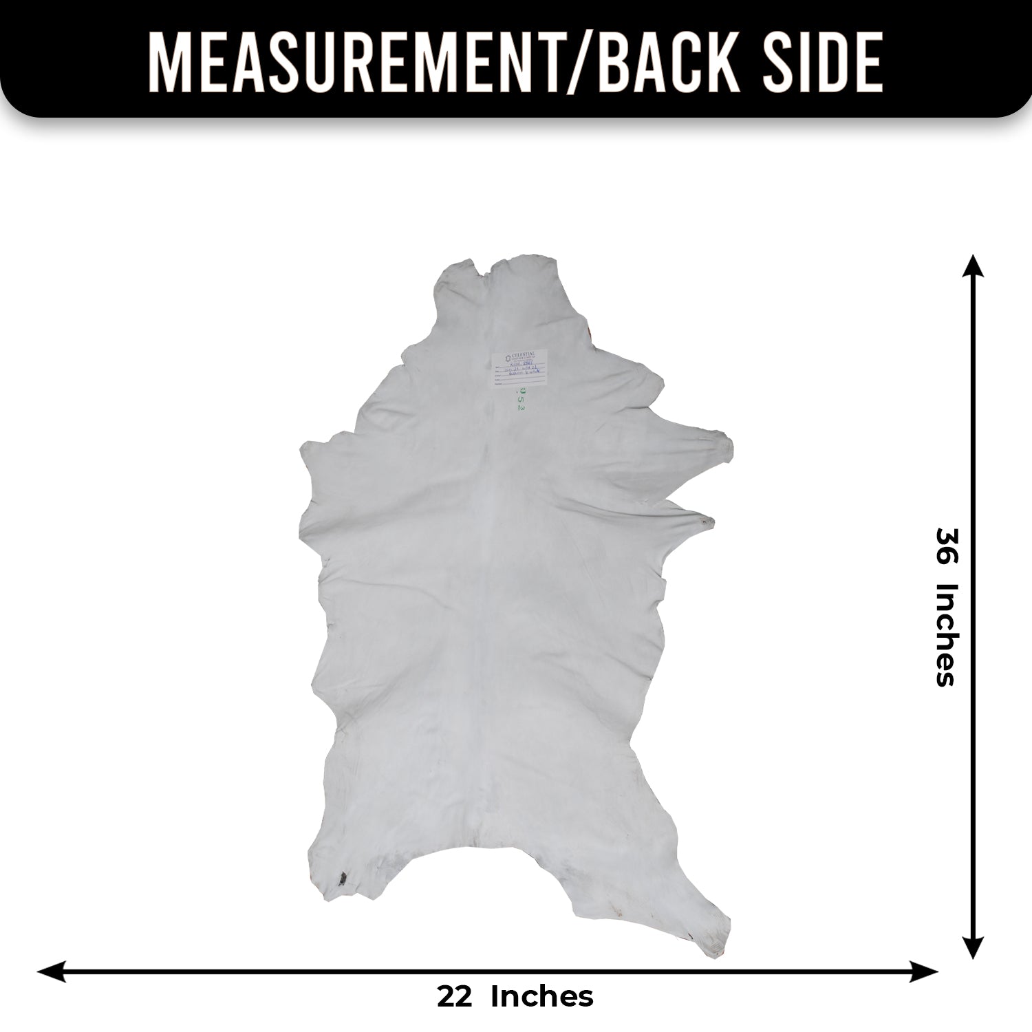 Handcrafted Dark Brown Goat Skin Rug – Authentic Elegance for Your Home