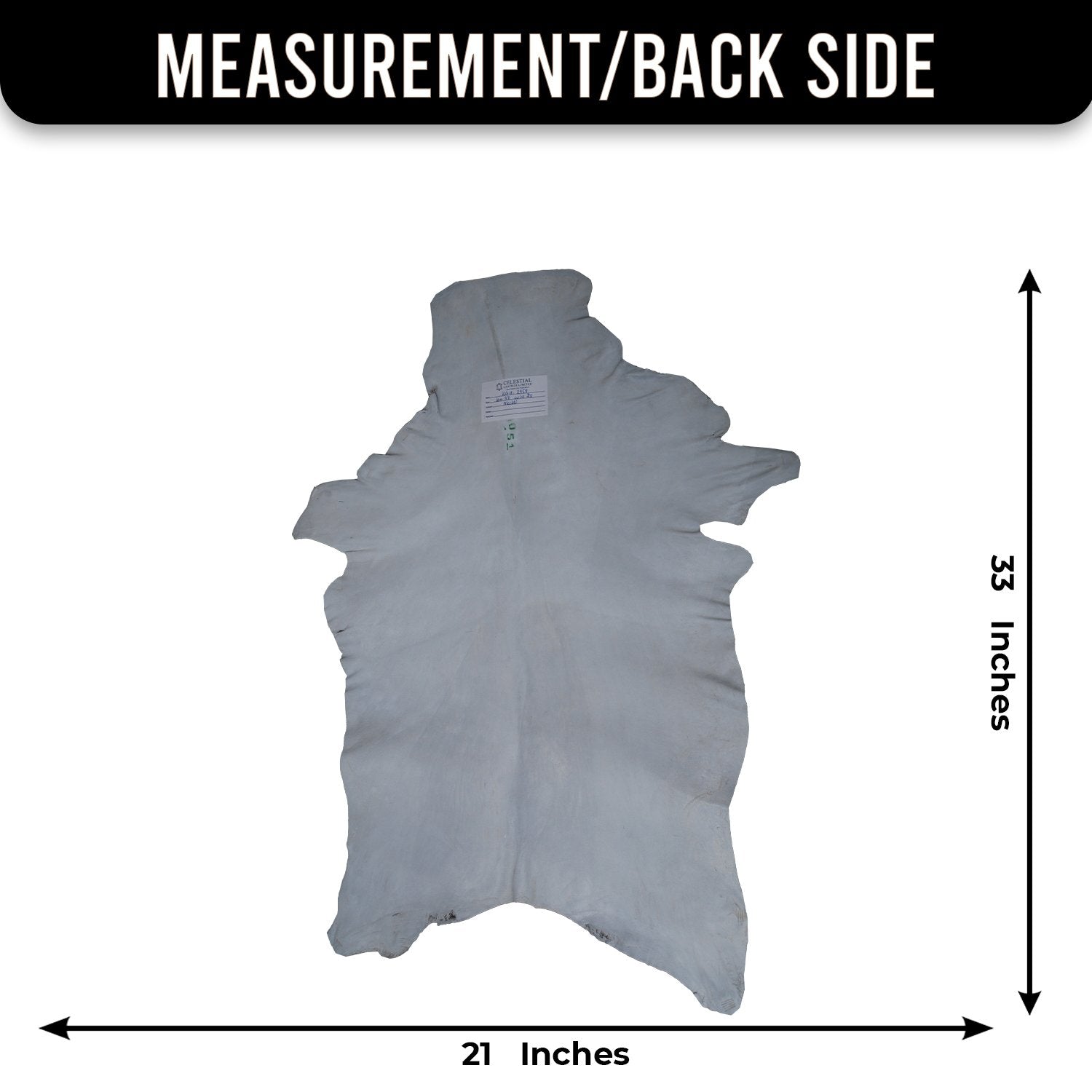 Luxury Handmade Dark Brown White Goat Skin Rug with Non-Slip Suede Backing - Eco-Friendly Natural Beauty for High-Traffic Areas - Celestial Leather Limited