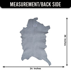 Elegant Black and White Goat Hide Rug - Perfect Accent for Any Room