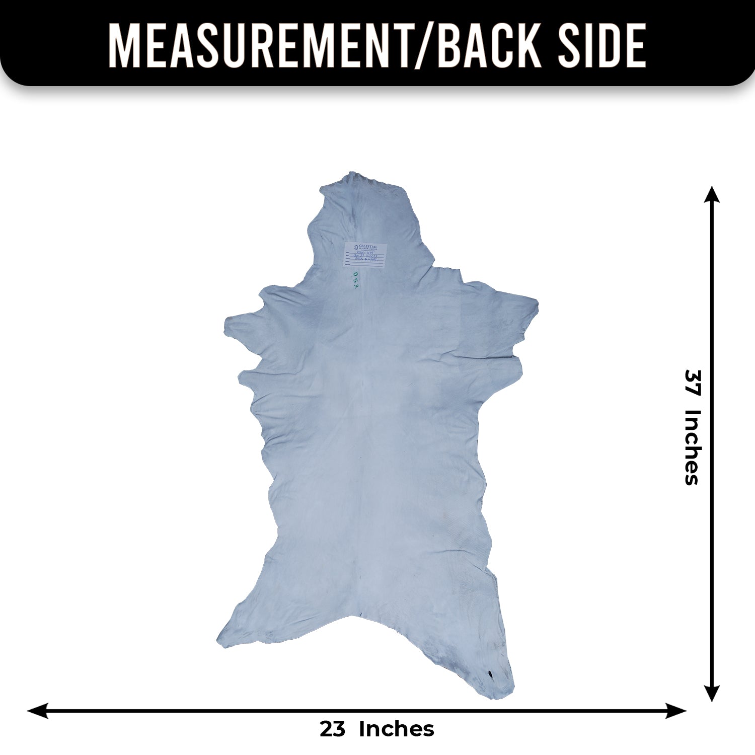 Rustic Black and White Goat Hide Rug - Perfect for Floor or Wall Décor