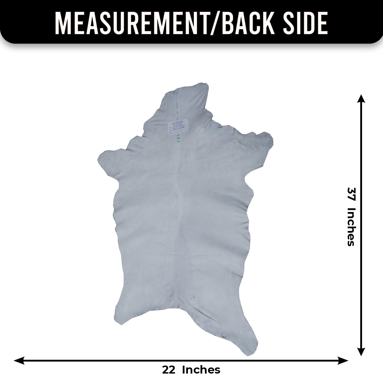 Natural Brown and White Goat Hide Rug - Luxurious Accent for Modern Homes