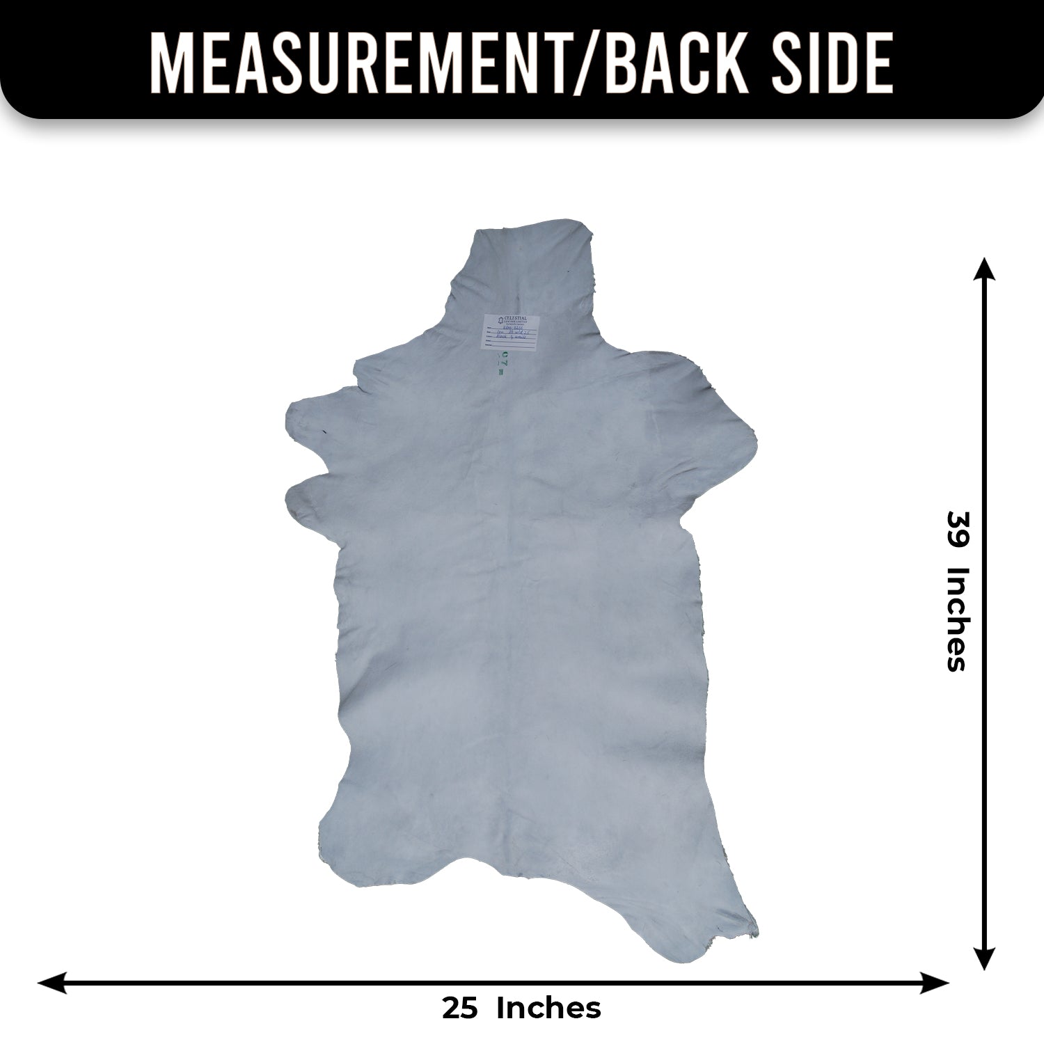 Rustic Black and White Goat Hide Rug - Perfect for Floor or Wall Décor