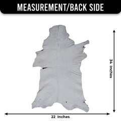 Natural Tri-Color Goat Hide Rug - Luxurious Accent for Rustic and Modern Spaces