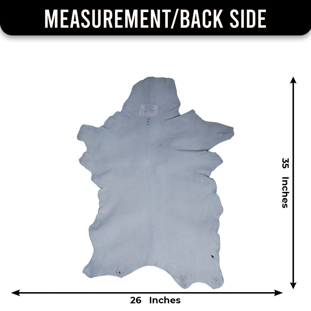 Luxury Black & White Goat Skin Rug with Non-Slip Backing - Hypoallergenic, Non-Shedding & Durable - Handmade Eco-Friendly Floor Rug - Celestial Leather Limited