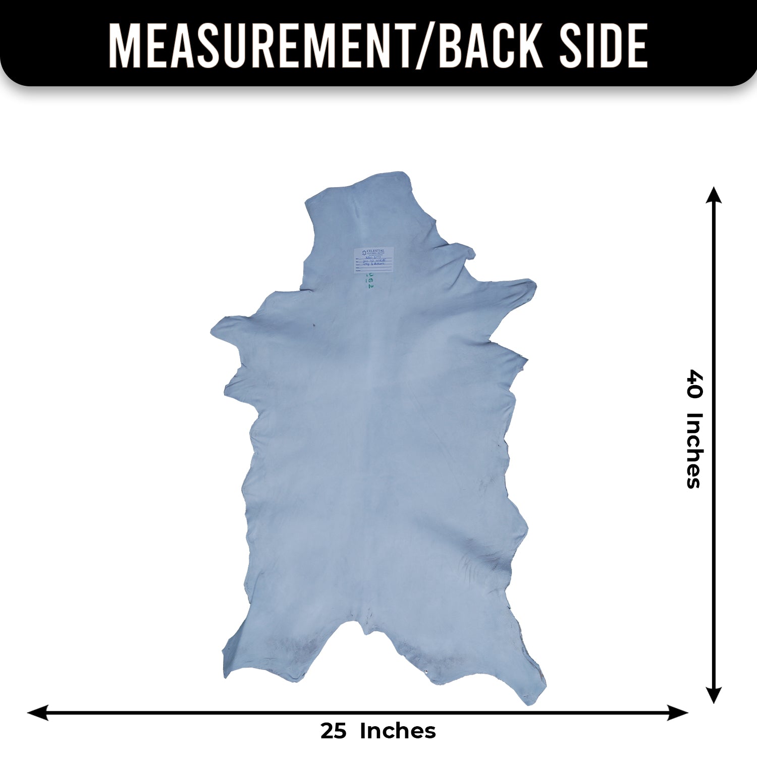 Luxurious Brown and White Goat Hide Rug - Natural Hair-On Leather for Home Styling