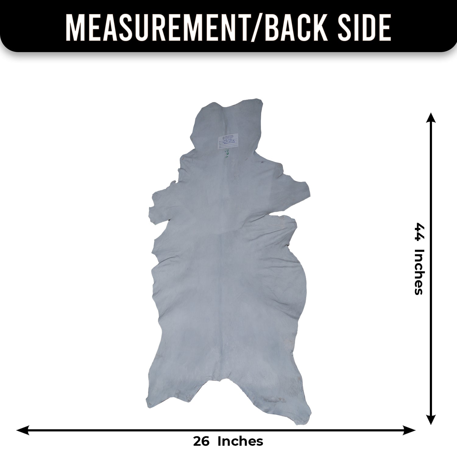 Rustic Dark Brown Goat Hide Rug - Genuine Leather for Timeless Home Styling