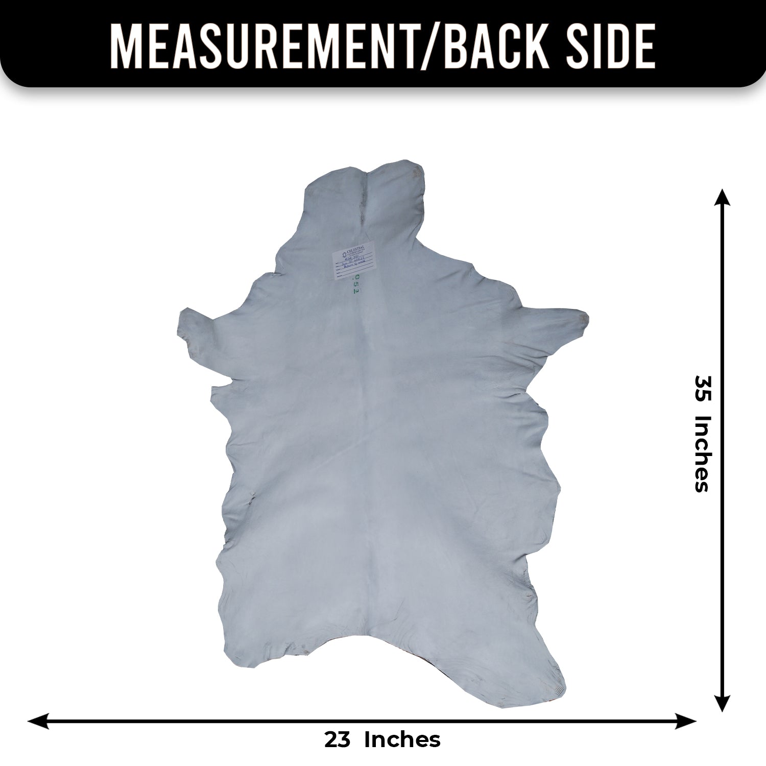 Decorative Dark Brown Goat Skin Rug - Luxurious Touch for Living Spaces