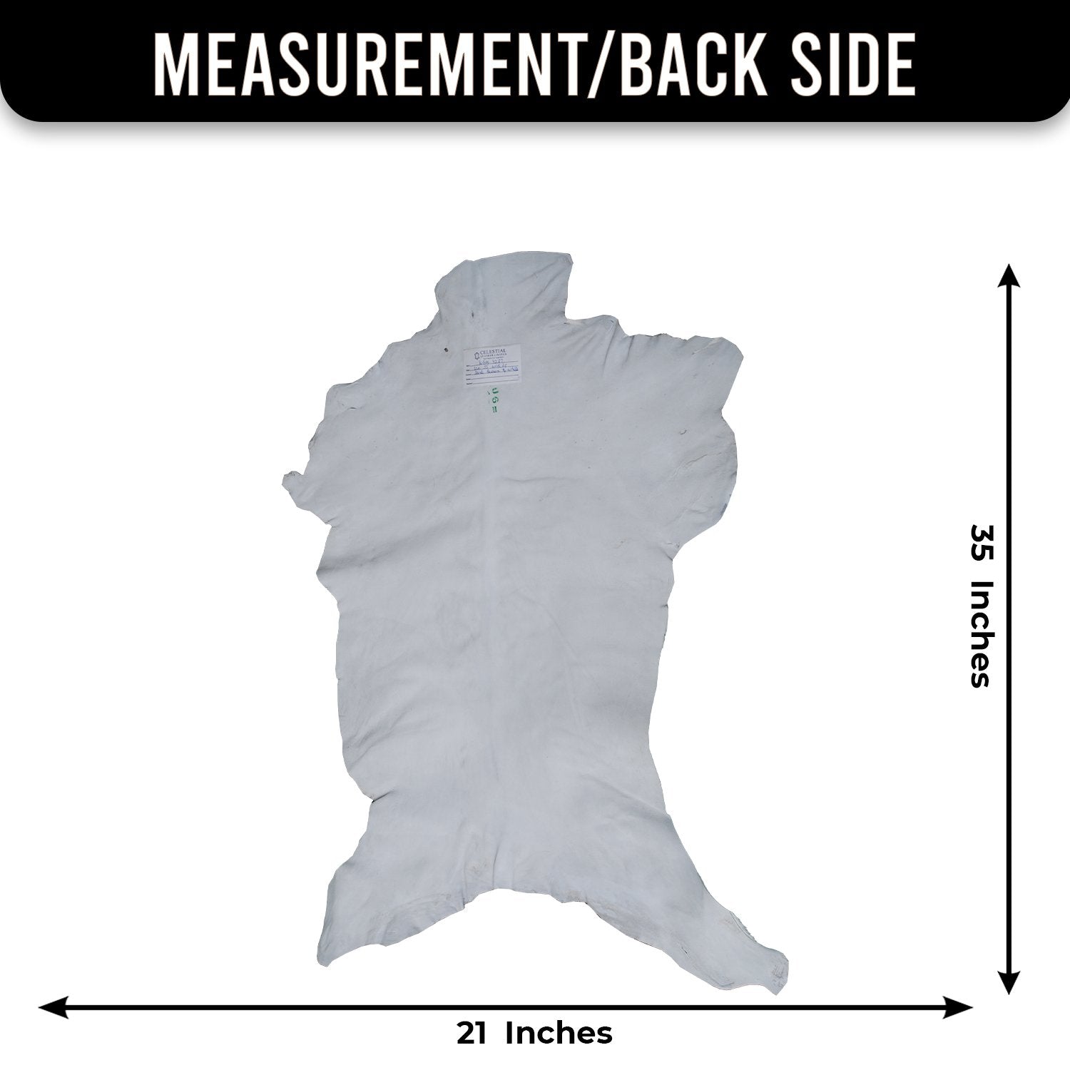 Luxury Brown & White Genuine Goat Hide Rug | Handcrafted Hair-On Goatskin | Eco-Friendly - Hypoallergenic | Premium Natural Goat Skin Rug