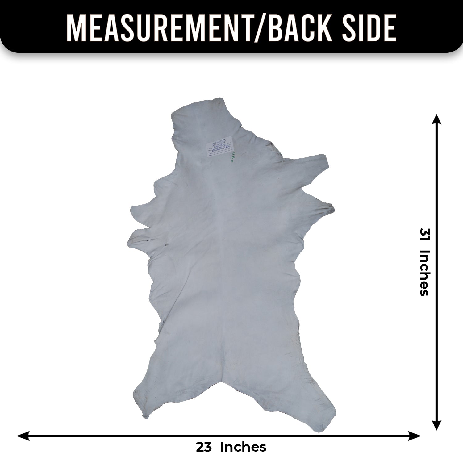 Premium Dark Brown Goat Hide Rug - Soft and Durable for Sophisticated Interiors