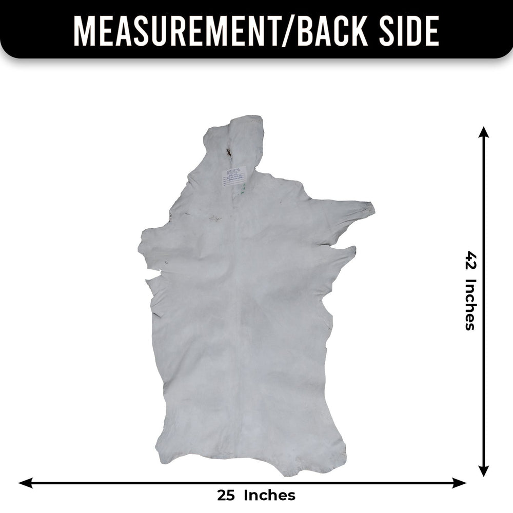 Luxury Brown & White Goat Skin Rug - Handmade Pure Goat Skin Floor Rug with Unique Colour Variations & Hypoallergenic Qualities - Celestial Leather Limited