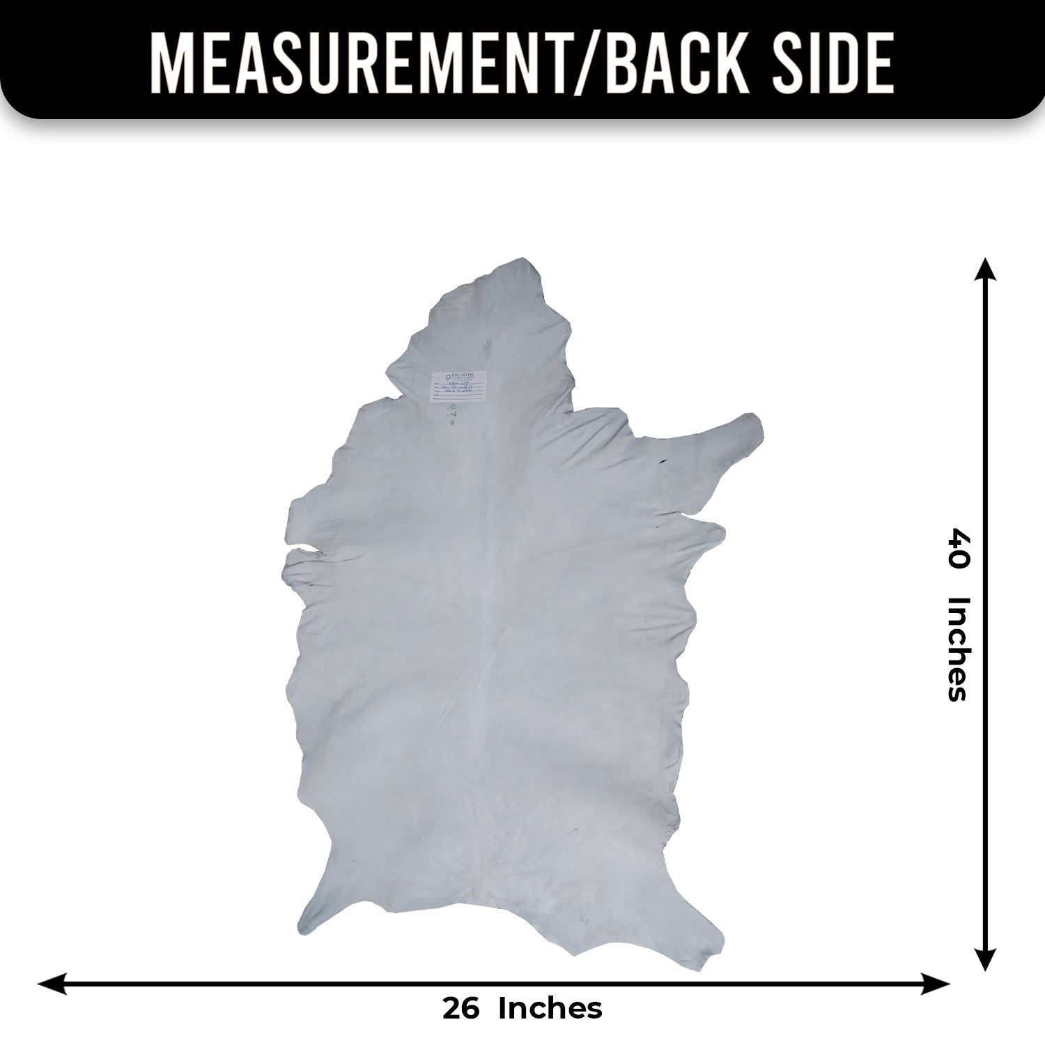 Goat Skin Rug, Black and white Handpicked for Quality, Unique Piece for Sale, Fast UK Delivery