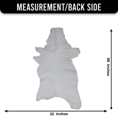 Handcrafted Tri-Color Goat Skin Rug - Soft and Durable for Elegant Interiors