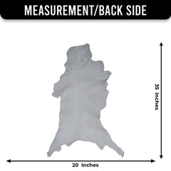 Luxurious Natural Brown & White Goat Skin Rug - Modern Sophistication for Home Decor - Celestial Leather Limited