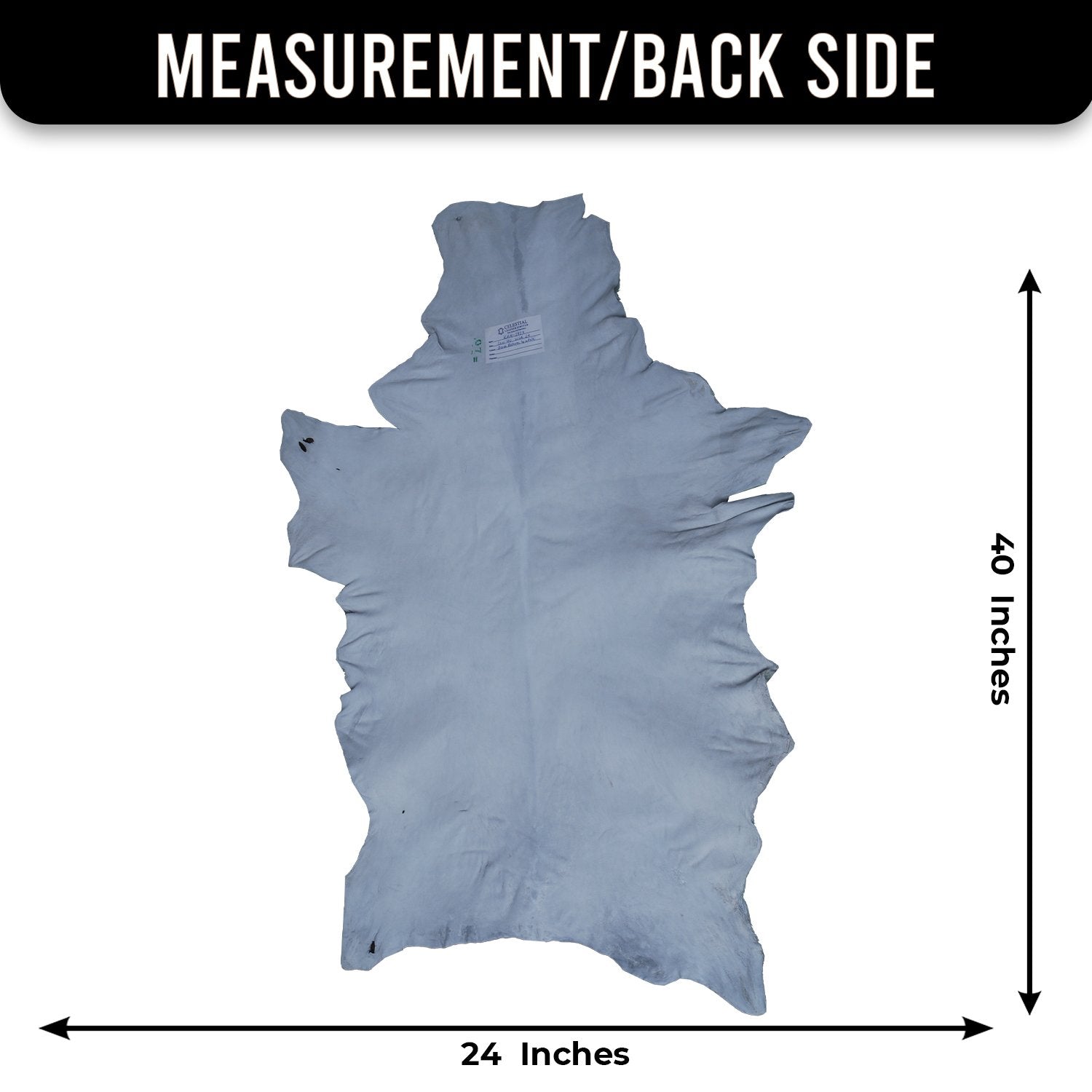 Luxury Handmade Black White Goat Skin Rug - Soft, Pet-Friendly, Non-Shedding, Eco-Friendly, Unique Colour Variations, Hypoallergenic - Celestial Leather Limited