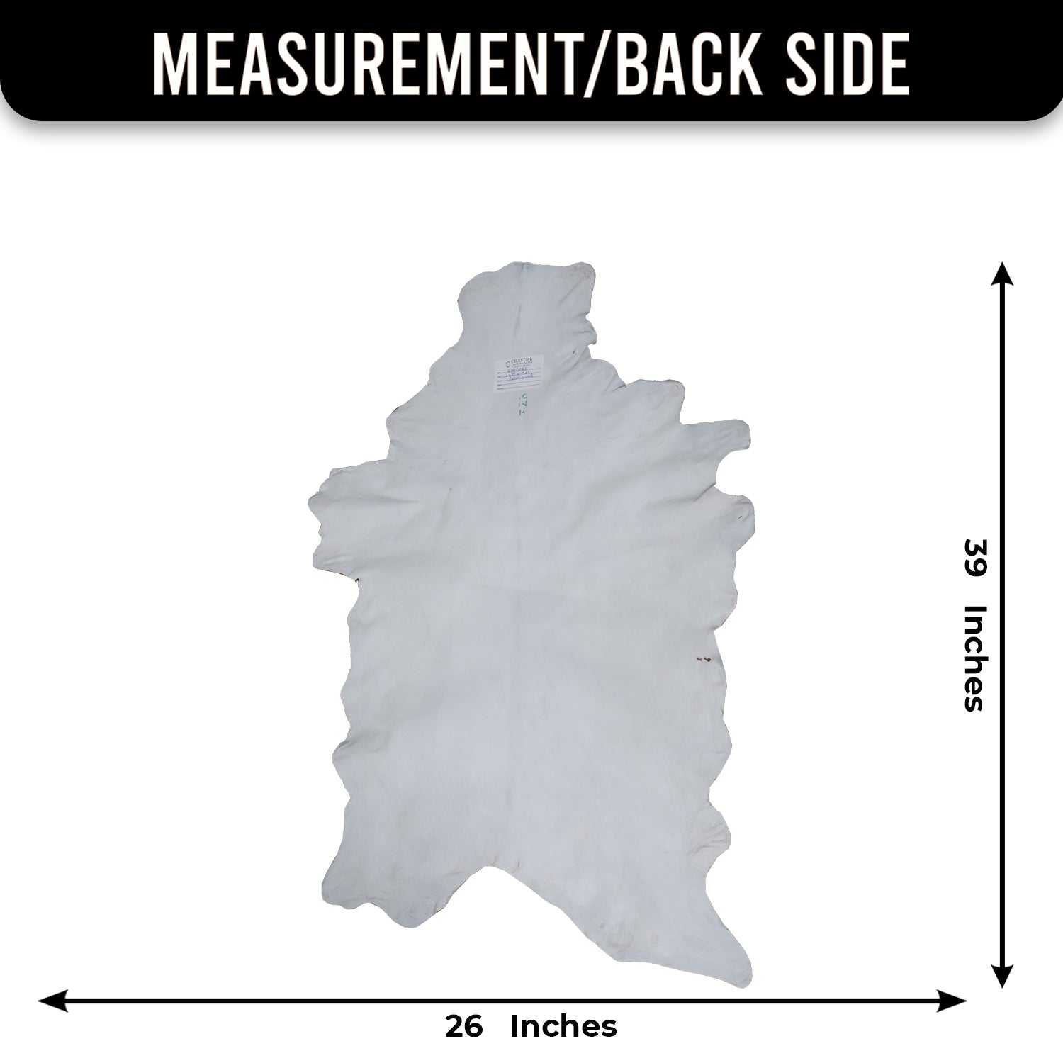 Rustic Dark Brown Goat Hide Rug - Genuine Leather for Timeless Home Styling