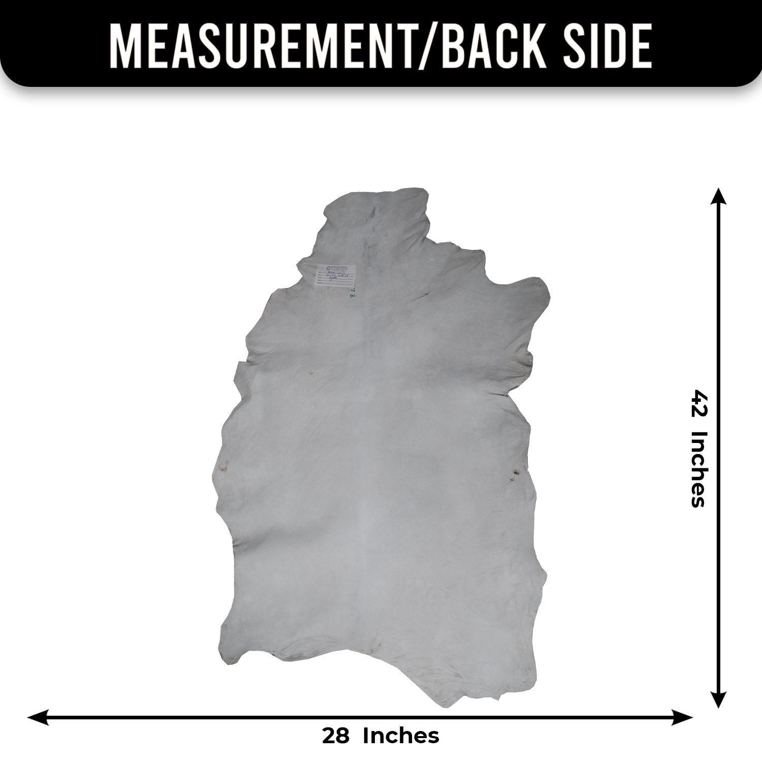 Luxury Brown and White Goat Hide Rug - Natural Premium Hair-On Goat Skin Rug - Handcrafted Eco-Friendly Home Decor - Celestial Leather Limited