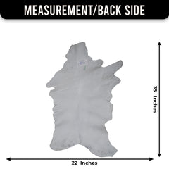 Goat Skin Rug, Handpicked for Quality, Unique Piece for Sale, Fast UK Delivery