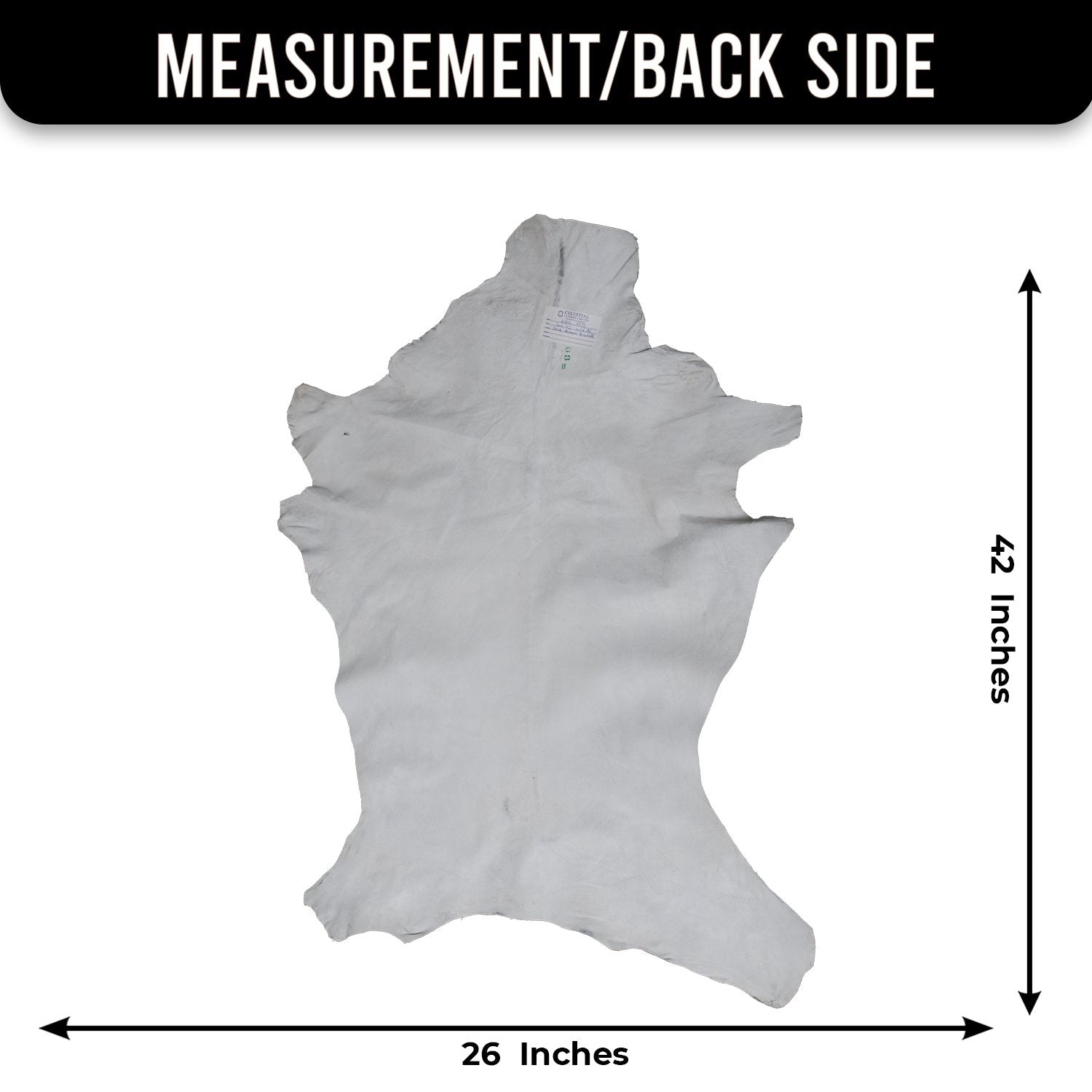 Luxurious Brown and White Goat Hide Rug - Premium Hair-On Rug with Unique Patterns and Non-Slip Suede Back - Sustainable and Eco-Friendly