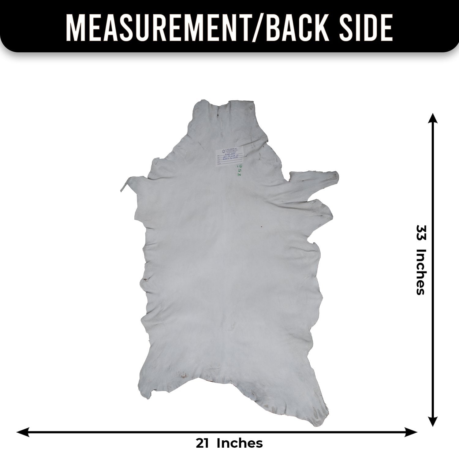 Luxurious Dark Brown & White Goat Skin Rug - Handmade from 100% Pure Goat Skin, Non-Shedding, Hypoallergenic, Eco-Friendly & Kid-Friendly - Celestial Leather Limited