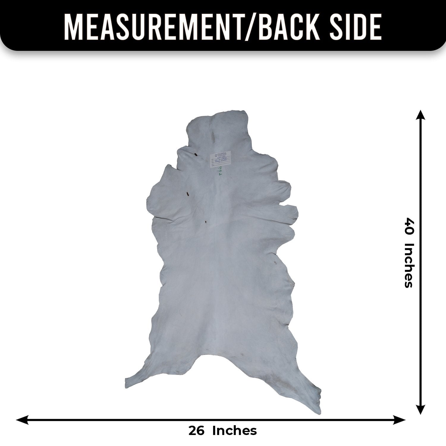 Luxury Brown & White Goat Hide Rug | Premium Hair-On Skin Rug for Home Decor - Celestial Leather Limited