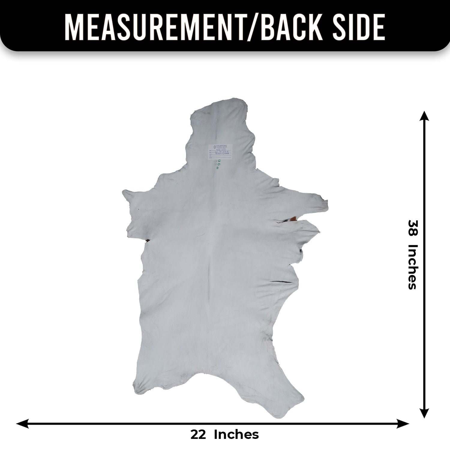 Premium Dark Brown Goat Skin Rug - Rustic Charm for Modern and Classic Interiors