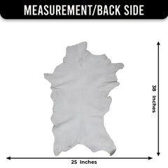 Luxury Brown & White Goat Hide Rug - Premium Natural Hair-on Goat Skin - Handcrafted Eco-Friendly Home Decor - Unique Patterns - Non-Slip - Celestial Leather Limited