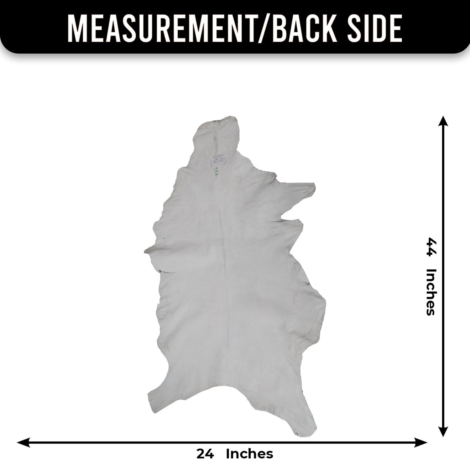 Luxury Black and Brown Goat Hide Rug - Premium Natural Hair-On Goat Skin Rug for Elegant Home Decor