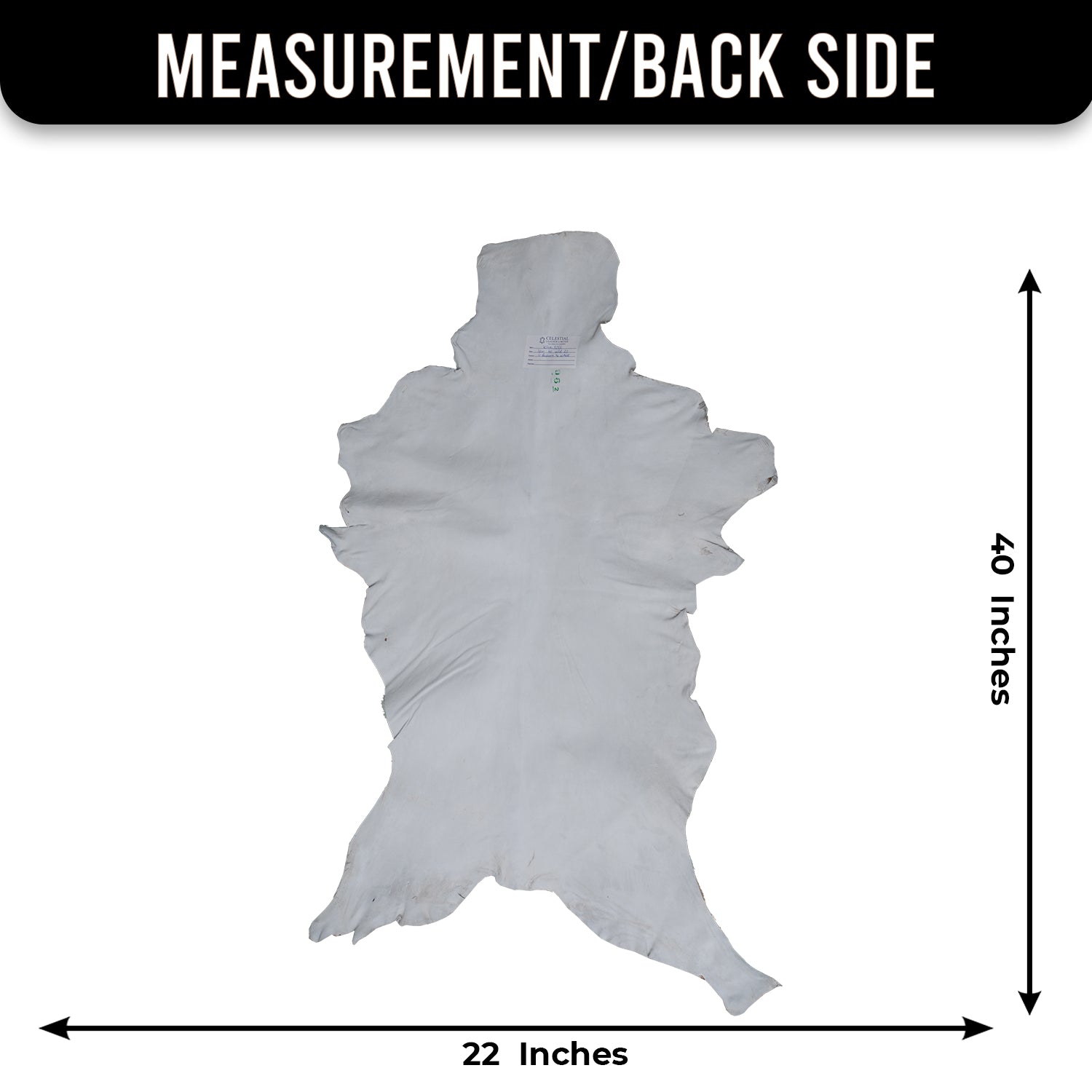 Rustic Brown and White Goat Skin Rug - Unique Pattern for Modern and Classic Décor