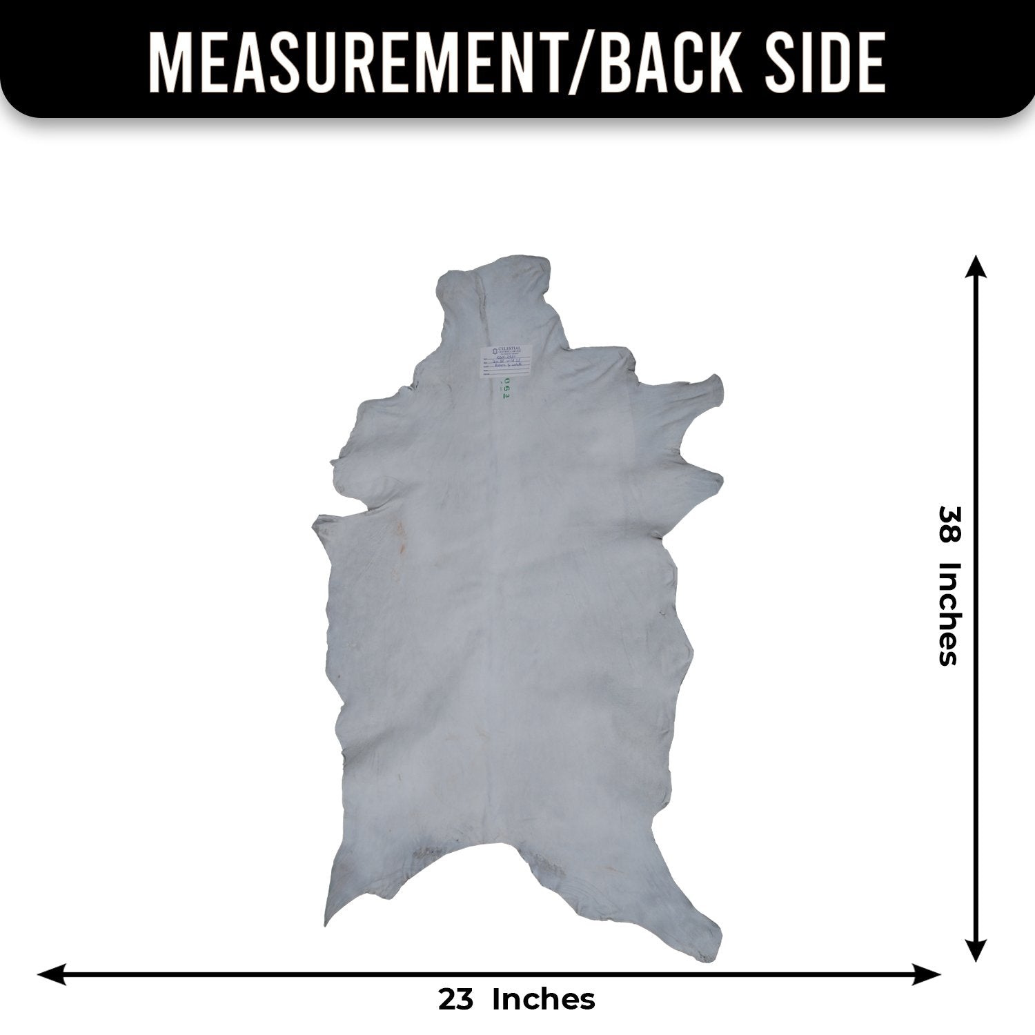 Luxury Handmade Brown & White Goat Skin Rug | Soft, Durable, Non-Shedding, Eco-Friendly | Unique Rustic Charm | Hypoallergenic | Non-Slip - Celestial Leather Limited