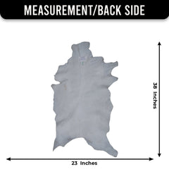 Luxury Handmade Brown & White Goat Skin Rug | Soft, Durable, Non-Shedding, Eco-Friendly | Unique Rustic Charm | Hypoallergenic | Non-Slip - Celestial Leather Limited