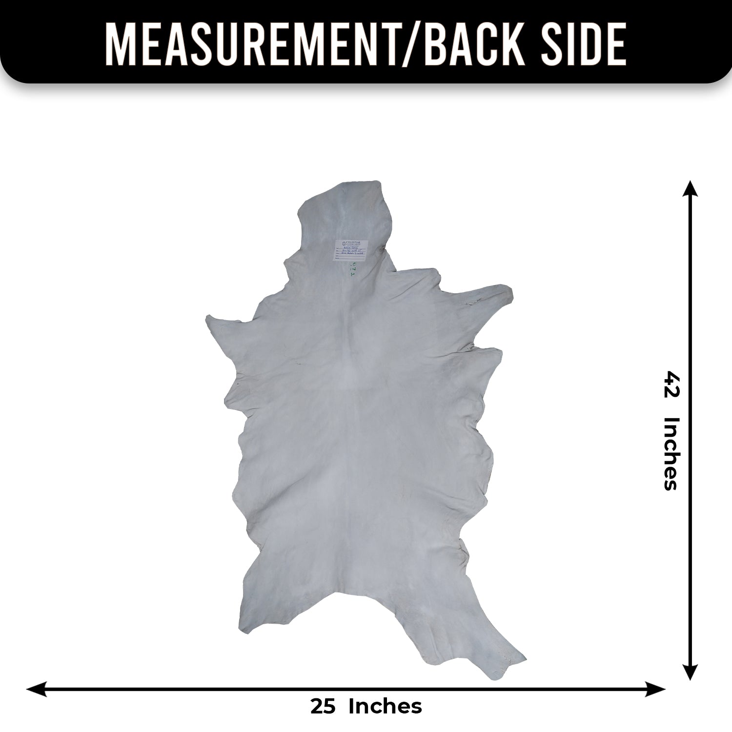 Brown Rug - Soft, Durable, and Eco-Friendly - Handmade Pure Goat Skin Floor Rug - Non-Slip Suede Back