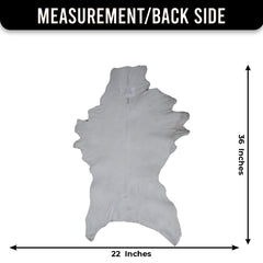 Natural Dark Brown Goat Skin Rug – Authentic Elegance for Your Home