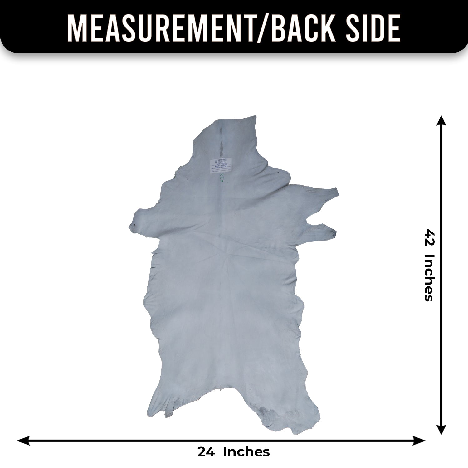 Elegant Dark Brown Goat Skin Rug - Natural Hair-On Accent for Floors or Walls