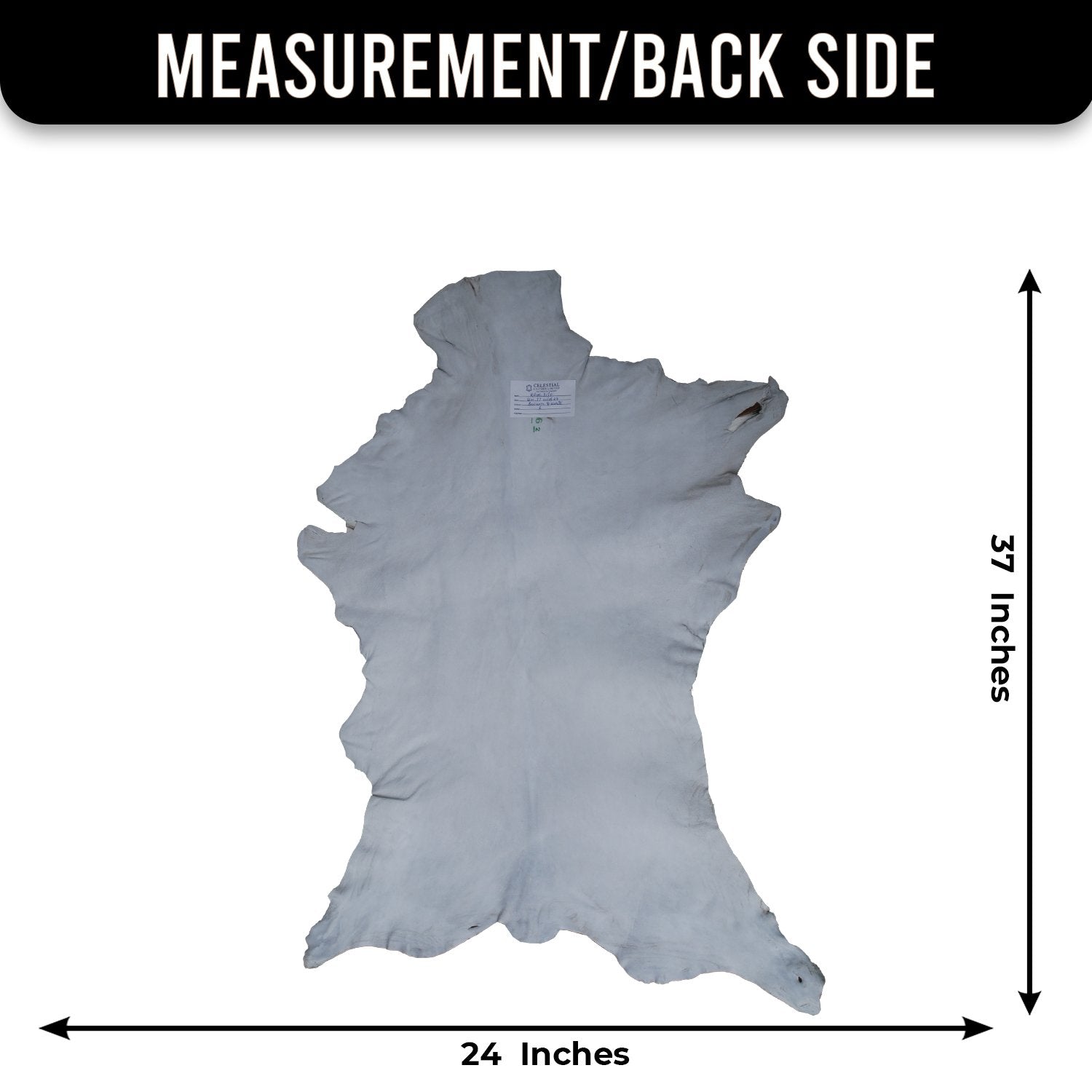 Luxury Brown and White Goat Hide Rug - Premium Hair-on Goatskin Rug - Eco-Friendly and Handcrafted - Hypoallergenic - Non-Slip Suede Back