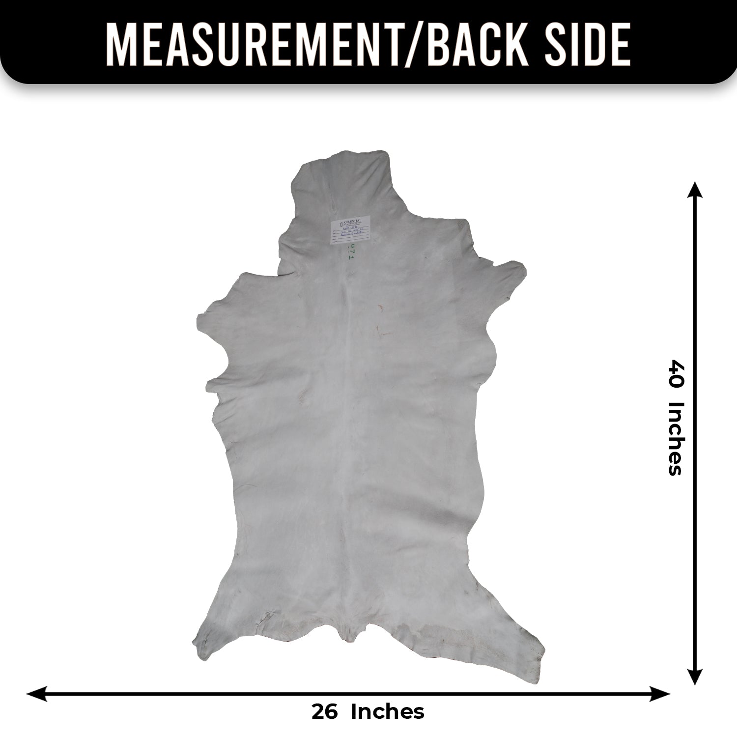 Luxurious Brown & Black Goat Hide Rug - Premium Hair-on Goat Skin - Eco-Friendly - Hypoallergenic - Handcrafted Elegance for Any Room - Celestial Leather Limited