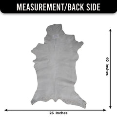 Luxurious Brown & Black Goat Hide Rug - Premium Hair-on Goat Skin - Eco-Friendly - Hypoallergenic - Handcrafted Elegance for Any Room - Celestial Leather Limited