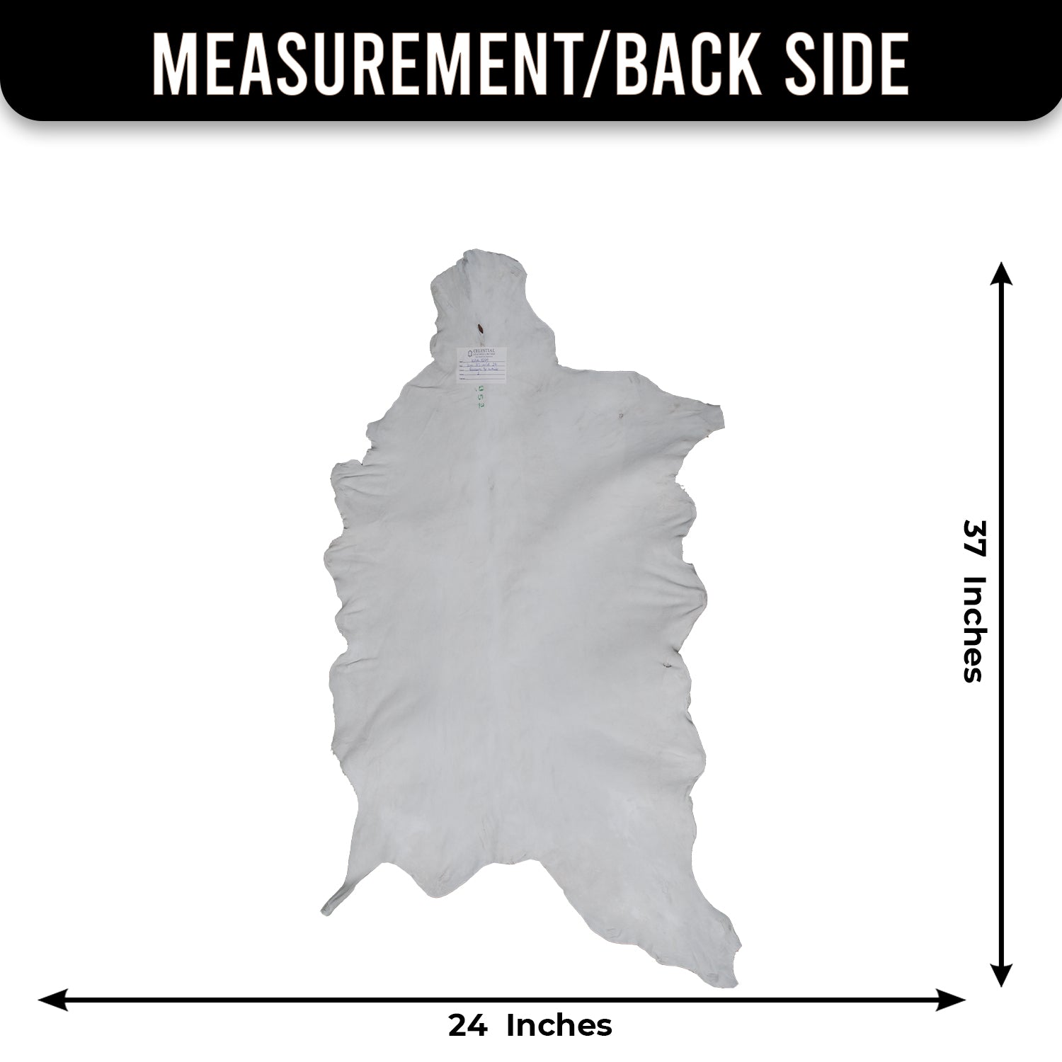 Stylish Dark Brown Goat Hide Rug - Perfect Accent for Contemporary Homes