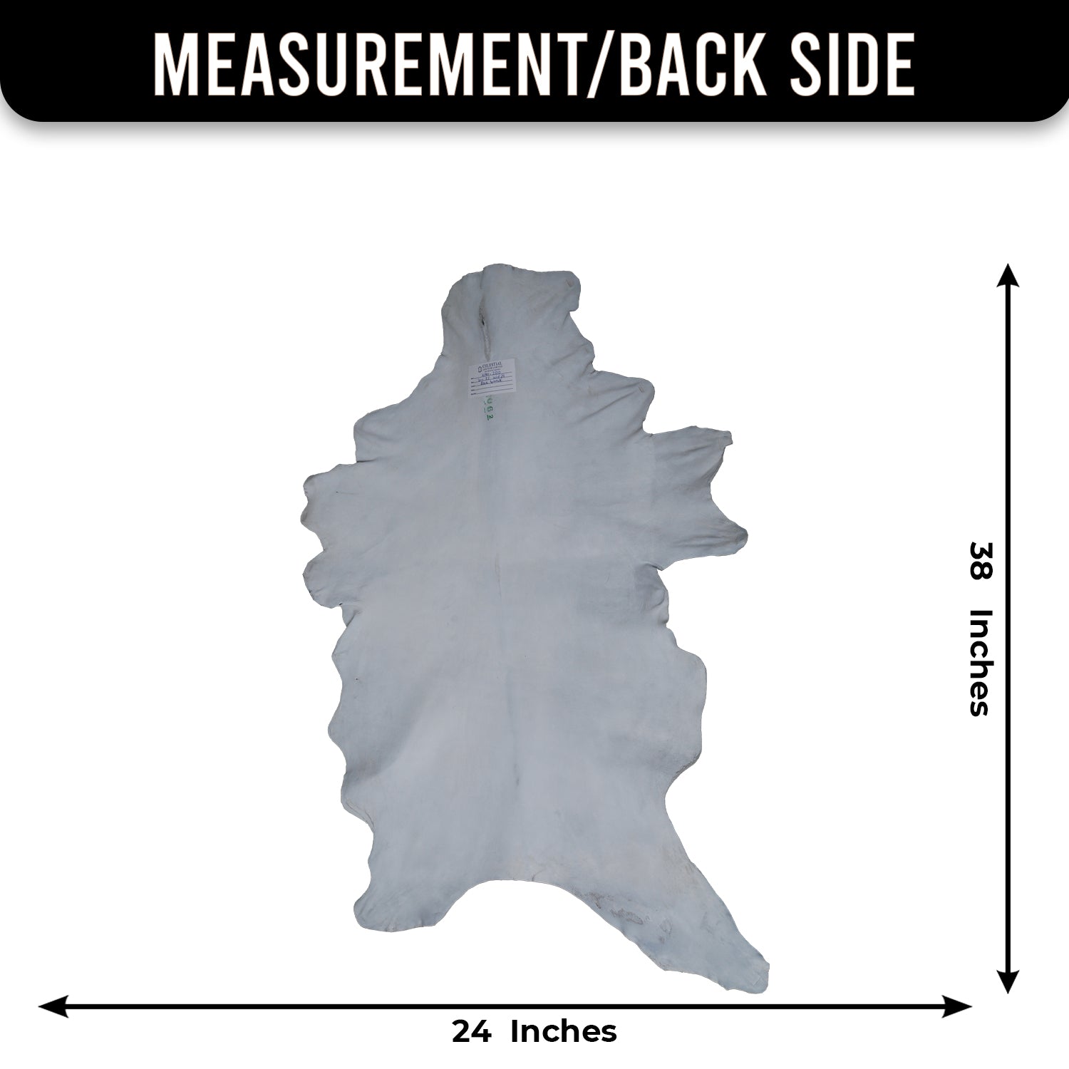 Goat Skin Rug, Black and white Handpicked for Quality, Unique Piece for Sale, Fast UK Delivery