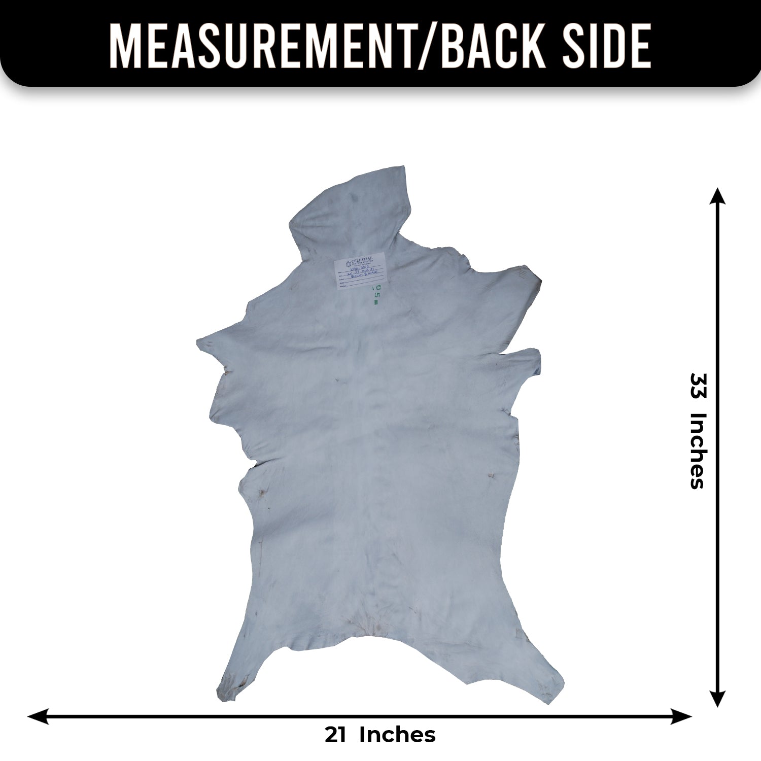 Natural Tri-Color Goat Hide Rug - Luxurious Accent for Rustic and Modern Spaces