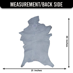 Natural Tri-Color Goat Hide Rug - Luxurious Accent for Rustic and Modern Spaces