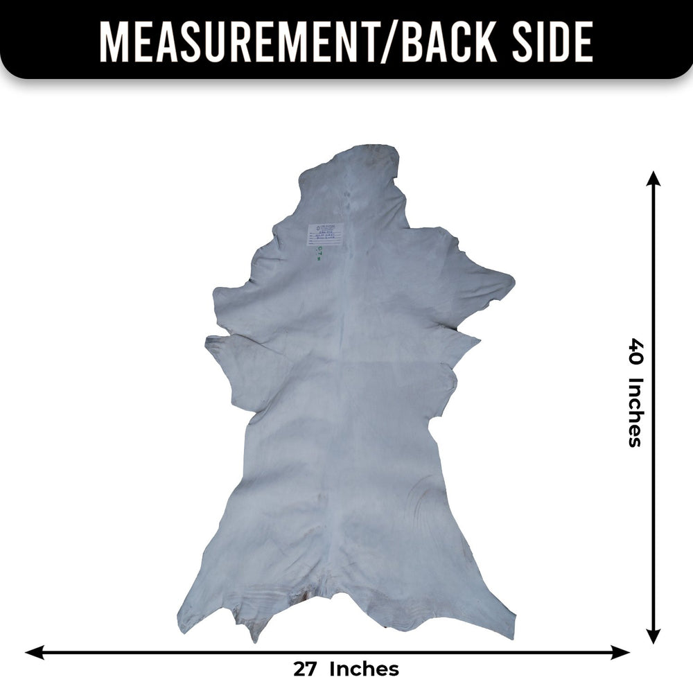 Luxurious Brown & White Goat Skin Rug | Handmade 100% Pure Goat Skin | Soft, Pet-Friendly, Non-Shedding | Eco-Friendly & Sustainable - Celestial Leather Limited