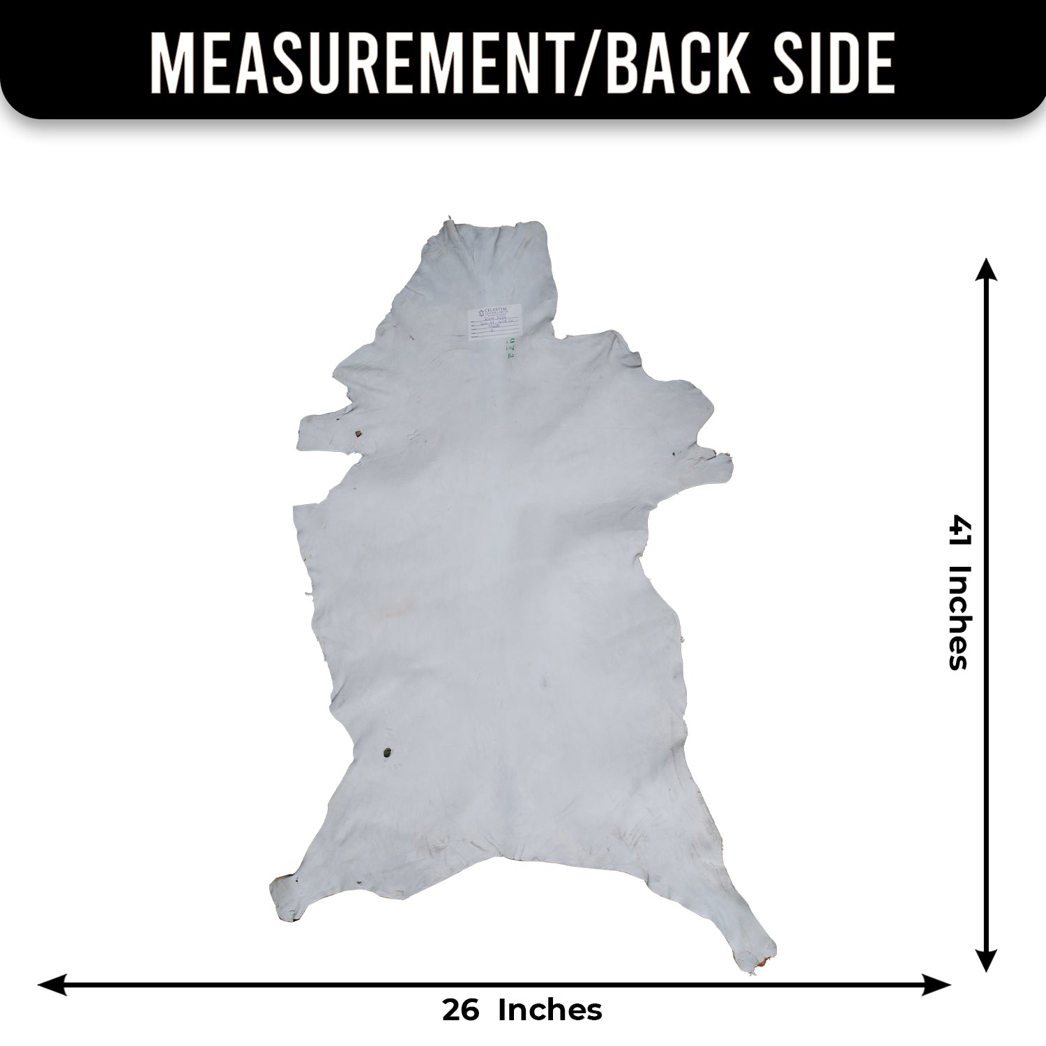 Handcrafted Tri-Color Goat Skin Rug - Soft and Durable for Elegant Interiors