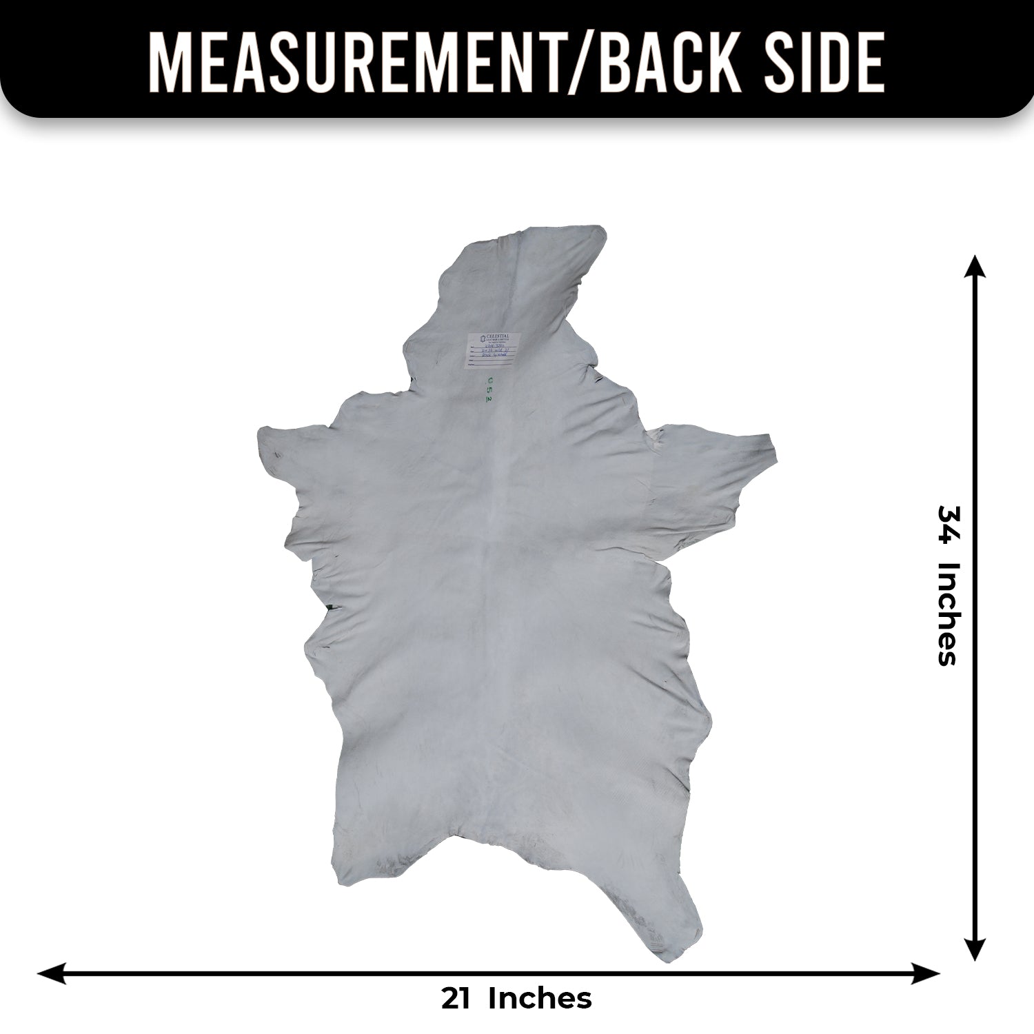 Stylish Black and White Goat Hide Rug - Unique Natural Pattern for Modern Homes