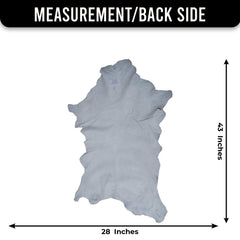 Luxury Dark Brown & White Goat Skin Rug - Durable, Hypoallergenic, Non-Shedding, Eco-Friendly - Enhance Your Home with Natural Beauty - Celestial Leather Limited