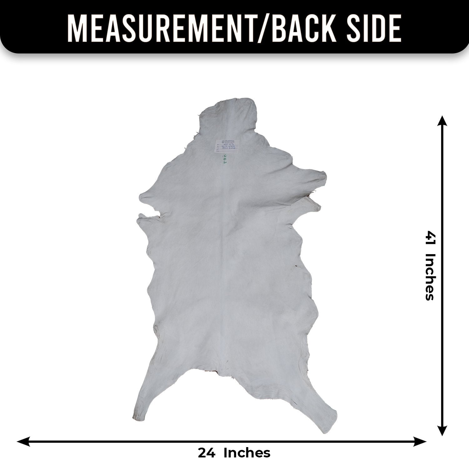 Luxurious Brown and White Goat Skin Rug - Premium Handcrafted Hair-On Goatskin Rug for Elegant Home Decor - Celestial Leather Limited