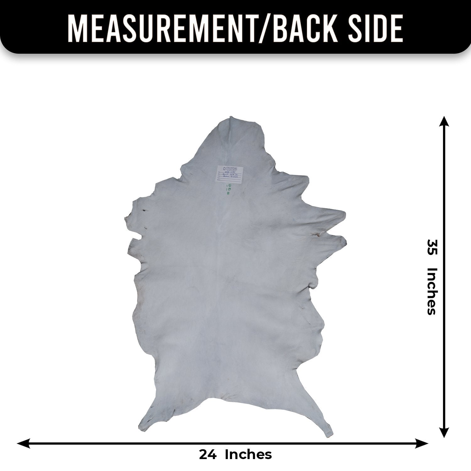 Luxurious Brown and White Goat Hide Rug - Premium Hair-On Goat Skin Rug - Natural, Sustainable, and Handcrafted Beauty