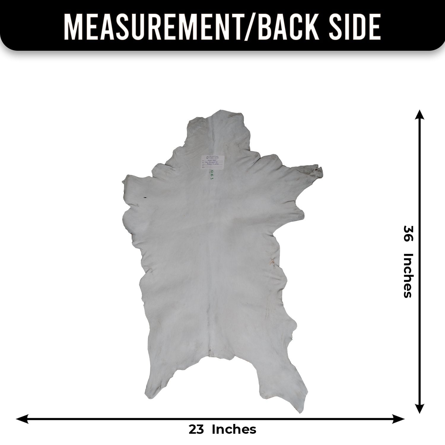 Luxury Brown and White Goat Hide Rug - Premium Handcrafted Hair-on Goatskin Rug with Non-Slip Suede Back, Sustainable and Eco-Friendly - Celestial Leather Limited