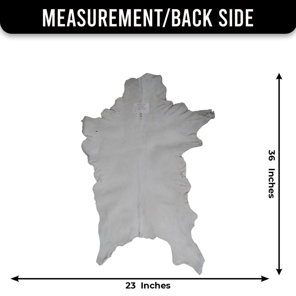 Luxury Brown and White Goat Hide Rug - Premium Handcrafted Hair-on Goatskin Rug with Non-Slip Suede Back, Sustainable and Eco-Friendly - Celestial Leather Limited