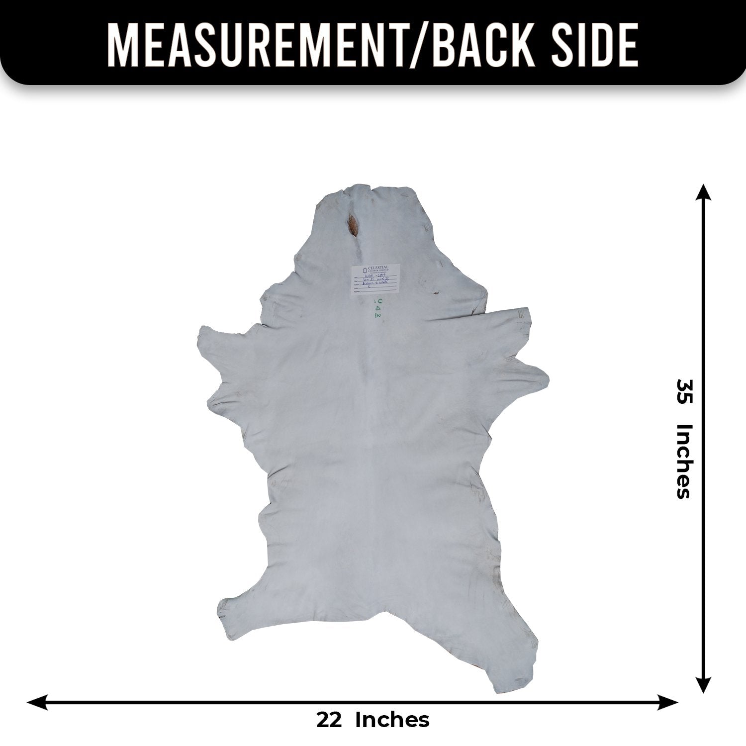 Luxurious Brown and White Goat Hide Rug - Premium Hair-on Goat Skin Rug - Handcrafted Elegance for Your Home - Eco-Friendly and Stylish - Celestial Leather Limited