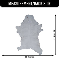 Luxurious Brown and White Goat Hide Rug - Premium Hair-on Goat Skin Rug - Handcrafted Elegance for Your Home - Eco-Friendly and Stylish - Celestial Leather Limited